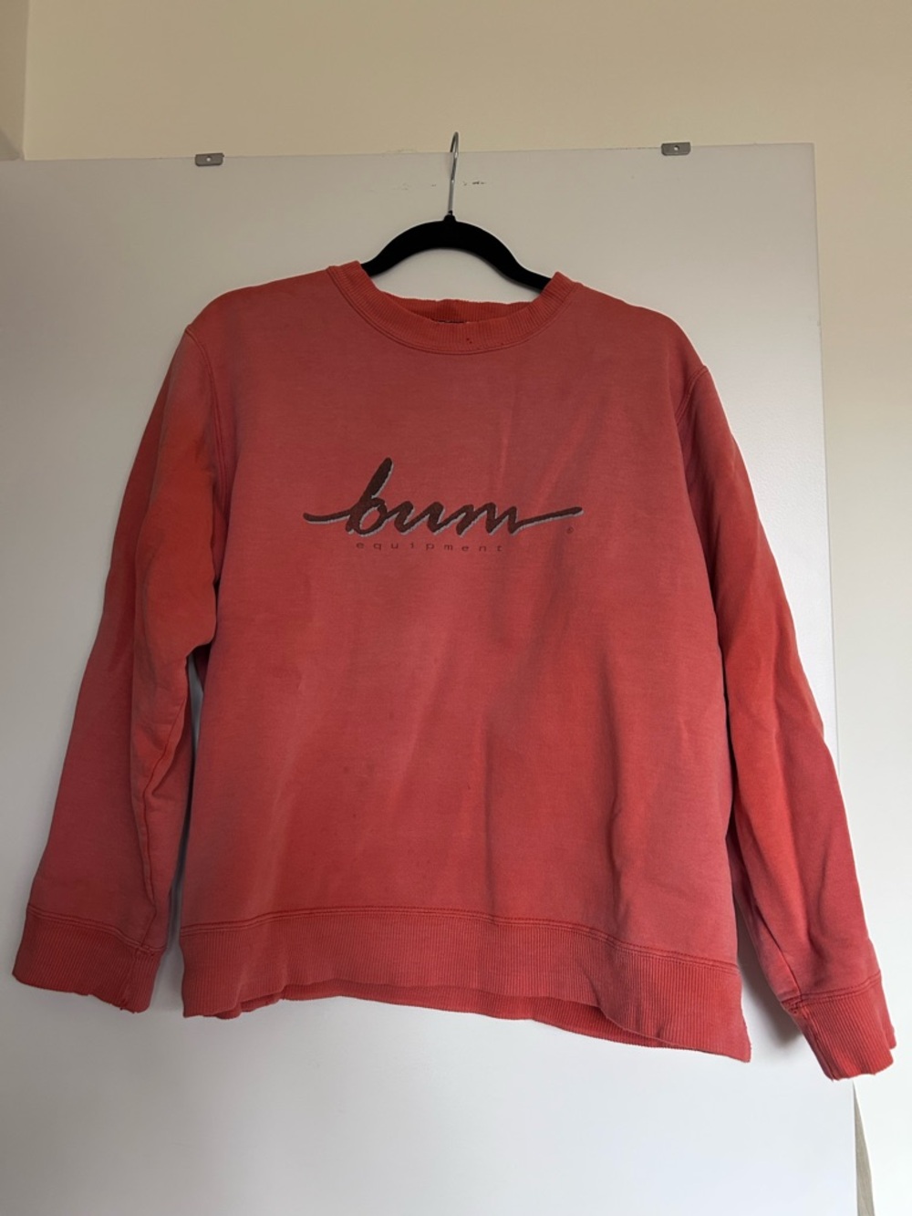 Vintage Bum Equipment Coral Crewneck Sweatshirt